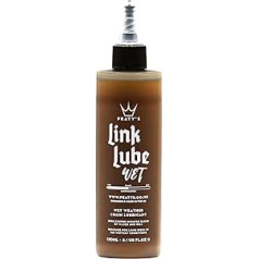 Peaty's Unisex Adult Link Lube lubrikants mitriem laikapstākļiem, brūns, 120 ml