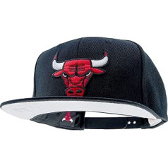 Mitchell & Ness NBA Wool Solid Snapback, melns