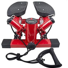 FFITNESS Swing Stepper with Rope, Red, Media
