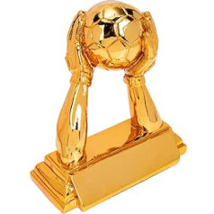 Toddmomy Football Trophy Cimdi Futbola Dekorācija Decoraciones para Sala De Casa Basketball Trophy Mājas Dekors Basketbola Rotaļlieta Futbola Cimdi Bērnu Suvenīru Sveķu Druka