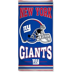 WinCraft NFL New York Giants pludmales dvielis, šķiedra, 4,1 kg, 30 x 60 cm