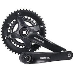 Shimano Unisex — pieaugušo TY501 melns kloķis 170 mm