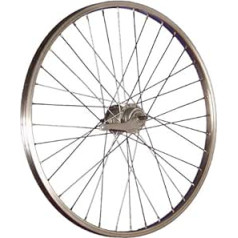 Taylor Wheels 24 collu velosipēda aizmugurējā riteņa alumīnija 3 ātrumu paliktnis 507-19 sudrabs