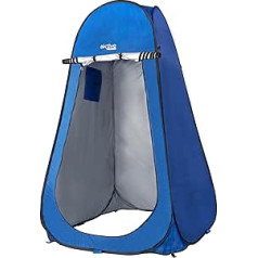 AKTIVE 62162 62162 Changing Tent for Camping without Ground 120 x 120 x 190 cm Blue 120 x 120 x 190 cm