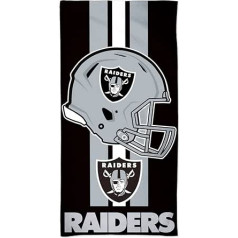 Wincraft NFL Oakland Raiders mikrošķiedras pludmales dvielis, 4,1 kg/30 x 60