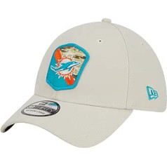 New Era NFL Miami Dolphins sveiciens 2023. gada sānu līnijai 39. ThirTY Stretch Fit spēles vāciņš