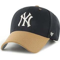 '47 Brand Adjustable Cap - Campus New York Yankees, melns