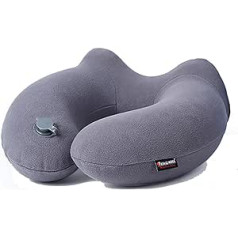 Travel pillow HLL neck pillow U shaped neck pillow comfortable wool material can be washed in the washing machine., medium