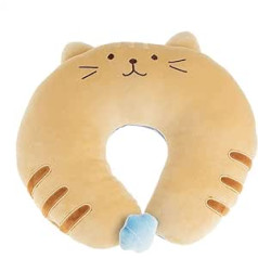 Travel Pillow Cute Cat Cartoon U-shaped Pillow Neck Pillow Travel Nap Pillow Neck and Neck Pillow Suitable for Children and Adults (Color : White) (Color : Yellow)