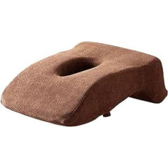 YLiansong-home Travel Pillow Comfortable Office Sleeping Pillow Nap Pillow Pillow Sleeping Pillow Neck and Headrest (Color : Brown, Size : One Size)