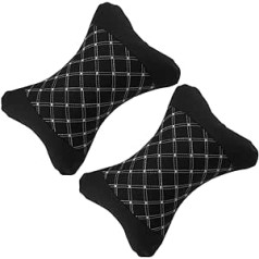 Veemoon 1 Pair Neck Travel Pillow for Airplanes Airplane Pillow Travel Neck Pillow Travel Headrest Car Headrest Pillow Neck Pillow for Car Neck Car Pillow