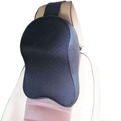 DANDELG 1 x car headrest, neck pillow, safety support pad, seat chair in the neck, headrest cushion