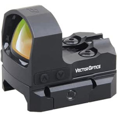 Vector Optics SCRD-62 Frenzy-S 1x17x24 SID Red Dot Visor sportam, Airsoftam un medībām, Gaisa šautene, Mērķa Aizsargs, Reflekss, Red Dot mērķēšanai