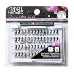 Ardell (6 Pack) Ardell Professional Double Single Viduals Knot Free Double Flares – Long Black