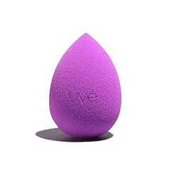 Uvé Beauty Violet Blender - Vegan Cruelty Free kosmētikas sūklis tonālajiem pūderiem un krēmiem - paliek tīrs ilgāk