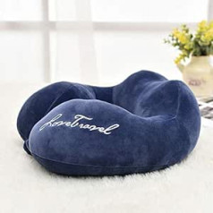 UKKD Travel Pillow, U-shaped Memory Foam Neck Pillow, Soft Travel Pillow, Neck Aeroplane Pillow, Cervical Travel Pillow