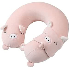 U-shaped neck pillow for comfortable and supportive travel