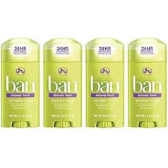 BAN 2x Ban Invisible Solid Antiperspirant & Deodorant Shower Fresh – aus den USA