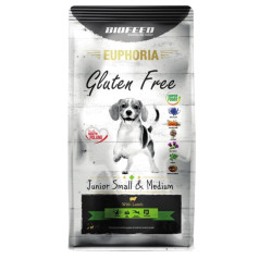 Biofeed euphoria gf small&mid jēra gaļa 12kg