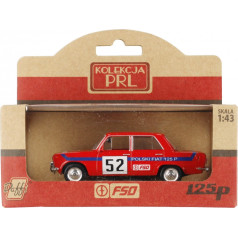 Daffi Automobilis prl fiat 126p rally red