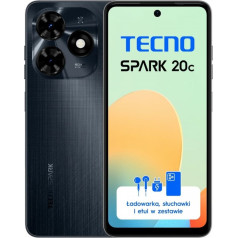 Tecno Viedtālrunis spark 20c 8/128gb gravity black