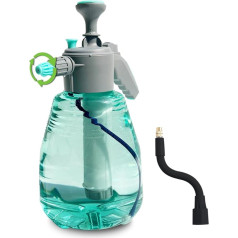 auvstar DrucksprüHer 2L,DrucksprüHgeräT mit 360°-DüSe und Schwerkraftkugel, PumpsprüHer,DrucksprüHflasche,Gartenspritze DrucksprüHer,Unkrautspritze,Geeignet für Garten, Haus, Auto(Grün)