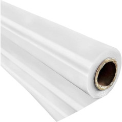 VEVOR 4.8 x 8.5 m Polyethylene Greenhouse Film Thickness 0.15mm Plastics for Greenhouse Industrial Residential Agriculture Masonry