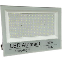 300W āra LED prožektors Cool White (6500K) 30000 lūmeni IP66 A++ (3000W)