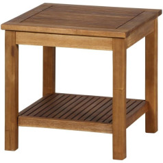 Siena Garden Astoria Side Table, 45 x 45 x 45 см, Каркас: Древесина акации, пропитанная натуральным маслом, Столешница: Древесина акации, FSC 100%