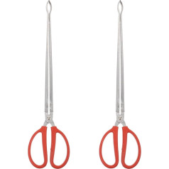 CLISPEED Pack of 2 Extra Scissor Tongs for Seafood Šķēres Tongs Heavy Cooking Tongs Clip Rustproof