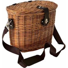 Mushroom Basket with Shoulder Strap 34 x 20 x H 24 cm Oval