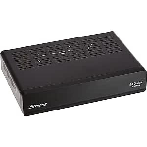 STARKER SRT 7006 satelīta dekodētājs, HD Sat Free to Air (HD TV uztvērējs, HDMI, SCART, USB, Full HD 1080P) melns