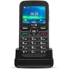 Doro 5860 mobilais telefons senioriem Graphite