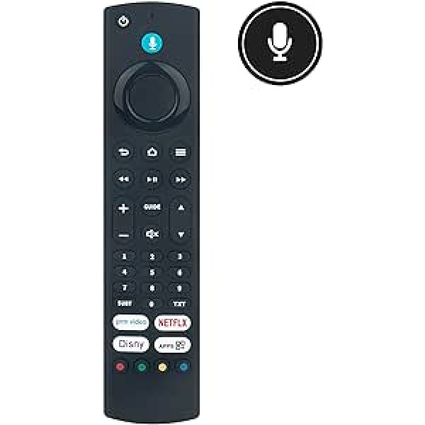 VINABTY Jaunā CT-8566 tālvadības pults nomaiņa priekš TCL 55CF630 139 cm (55 collas) QLED TV priekš TCL 50CF630 126 cm (50 collas) QLED TV priekš Toshiba 43UF3D63DAX televizora tālvadības pults