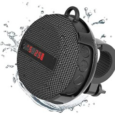 Bike Bluetooth Speakers Wireless Super Portable with Loud Sound Bluetooth 5.0 IPX6 Waterproof Small Speaker