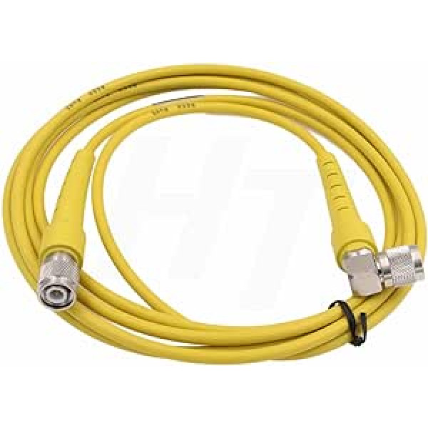 HangTon Yellow GPS antenas kabelis TNC savienotājs taisnā leņķī RG58 Trimble Topcon Sokkia Leica uztvērēja bāzes stacijai ar GPS antenu (3)