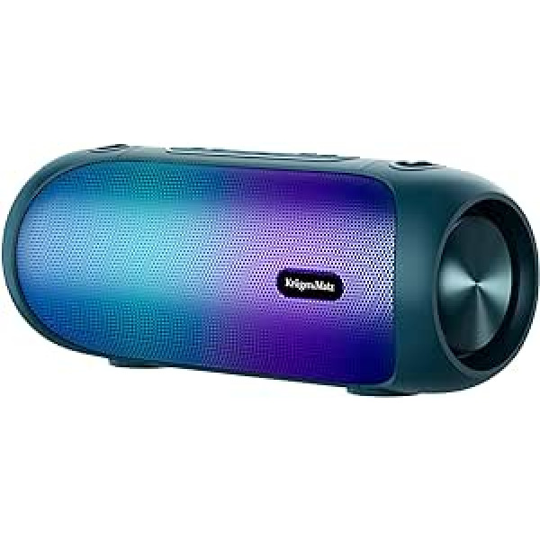 Krüger&Matz bezvadu Bluetooth skaļrunis Street XL KM0567 Jauda 30 W Funkcija TWS RGB apgaismojuma aizsardzība IPX5 zils