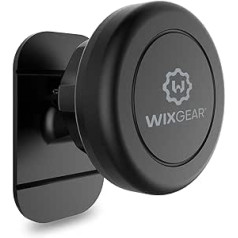 WixGear Magnetische Halterung für das Armaturenbrett, universell, selbstklebend, für Handys und Mini-Tablets ar Schnell-Snap-Technologie, Magnetische Handyhalterung