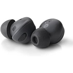 ATBILSTĪT Samsung Galaxy Buds2 Pro putu ausu aizbāžņi Ultimate Comfort, nelokāmi pieguloši vidēji 3 pāri melni