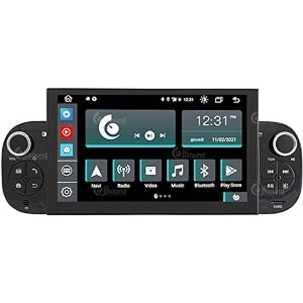 Personalizēts automašīnas radio priekš Fiat Panda Android GPS Bluetooth WiFi USB DAB+ skārienekrāns 6,2 collu 8Core Carplay Android Car