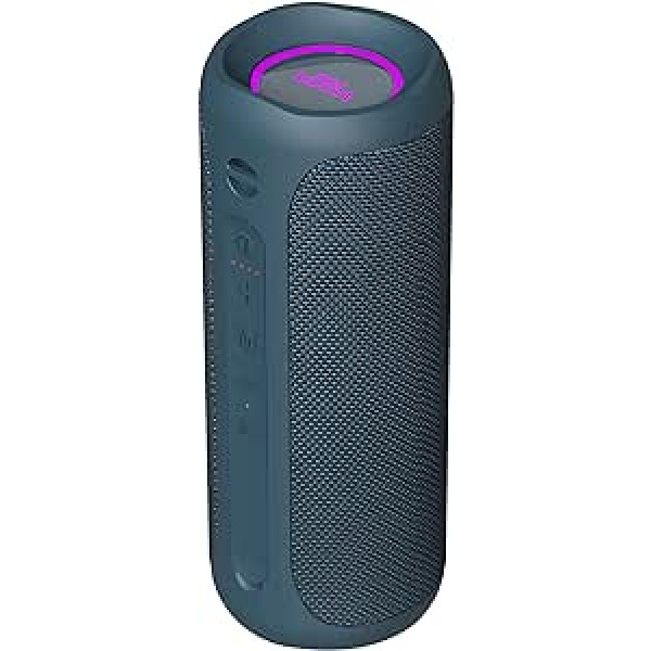 Vieta Pro Goody 2 skaļrunis, Bluetooth 5.0, True Wireless, mikrofons, radio FM, 12 stundu akumulatora darbības laiks, IPX7 ūdensizturīgs, AUX ieeja, tiešā poga uz virtuālo palīgu, zils