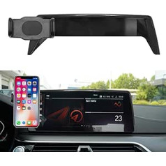 TTCR-II Compatible with Mobile Phone Holder BMW 5 Series G31, Custom Fits Base for BMW 5/6 Series GT G30 G31 G32 G38 F90 M5 2021-2023, Smartphone Holder 31.24 cm Dashboard 360° Rotatable BMW G31