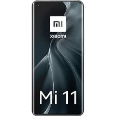 Xiaomi Mi 11 128GB Midnight Grey Dual SIM, MZB08JDEU, pelēks