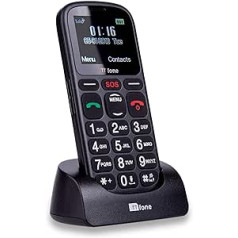 TTfone Comet TT100 Handy GSM 11,4 cm (: 1,77 Zoll – Linux) schwarz