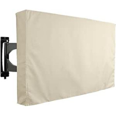 KHOMO GEAR Outdoor TV Cover - Sahara Series - Universal Weatherproof Protector for 65-70