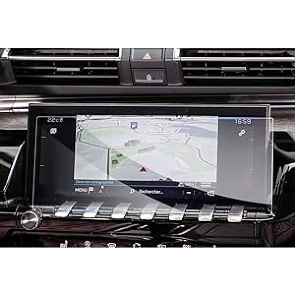 GAFAT 2019-2023 Peugeot 508 SW GT Line 10 collu navigācijas aizsargplēve, ekrāna aizsargs 10 collu Peugeot 508 2022 2021 navigācijas GPS skārienekrāns, triecienizturīgs, 9H skrāpējumiem izturīgs