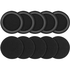 Geekria Earpad priekš Sennheiser PX90, AKG K420, K402, K403, K412 austiņu rezerves ausu spilventiņu/ausu spilventiņu/ausu kausu/ausu vāciņu/ausu spilventiņu remonta daļas (5 pāri)