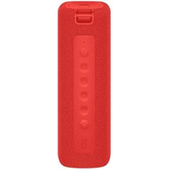 Xiaomi portatīvais Bluetooth skaļrunis (16 W), pārnēsājams skaļrunis, Bluetooth 5.0 savienojums, īsts bezvadu stereo, IPX7 ūdensizturīgs, ilgs akumulatora darbības laiks, sarkans, itāļu versija