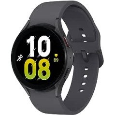 Samsung Galaxy Watch5 Round LTE viedpulkstenis Wear OS fitnesa pulkstenis fitnesa izsekotājs 44 mm grafīts (vācu versija)