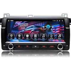 Android automašīnas radio [Android 13.0 4GB + 64GB 2,0 GHz] 1 DIN BMW E46 M3 Rover 75 MG ZT, 8,8 collu automašīnas radio ar ekrānu Bluetooth 4G SWC WiFi GPS RDS 3 USB FM RCA, atbalsta spoguļsaite